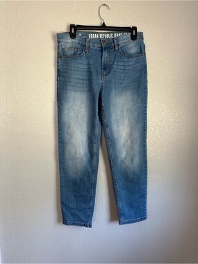 Urban Republic Jeans Slim Straight Medium Wash Denim Jeans